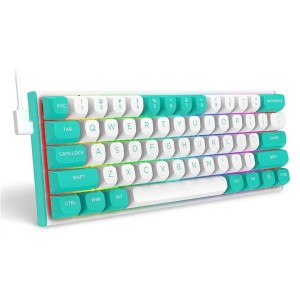 کیبورد گیمینگ مکانیکال با سیم ردراگون مدل Fidd K683 WB